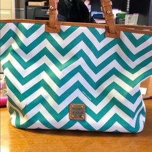 Dooney & Bourke Purse Seafoam Chevron